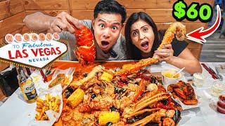 ALL YOU CAN EAT King Crab & Lobster Seafood Boil FEAST In Las Vegas!