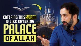 ENTERING THIS SURAH IS LIKE ENTERING PALACE OF ALLAH | Surah Juma | Nouman Ali Khan