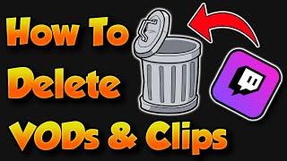 Twitch How To Delete Past Broadcasts  Twitch Tips for Beginners