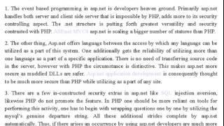 Top 5 Reasons That Make ASP.NET More Secure Over PHP