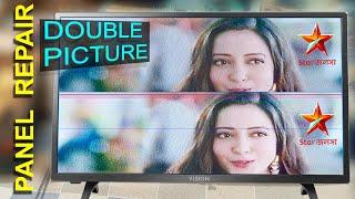 Double Images Problem, Split Picture  or 2 Part Image Problem | LED / LCD TV  Panel Repair