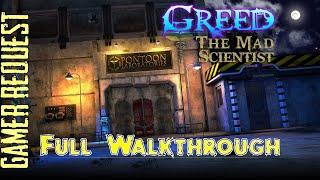 Let's Play - Greed - The Mad Scientist - Full Walkthrough