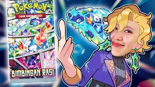 I Opened Stellar Crown in Indonesian | Pokemon Booster Box Opening | Bimbingan Rasi