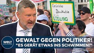 ANGRIFFE AUF POLITIKER: "Man ermächtigt sich selbst!" Dresden, Essen und die Klimakleber!