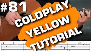 coldplay yellow acoustic guitar cover lesson tabs guitarclub4you