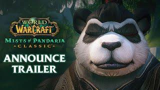 Mists of Pandaria Classic Announce Trailer | World of Warcraft Classic