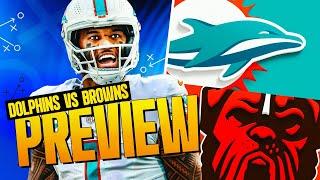 Tua and Dolphins Look to Keep Playoff Hopes Alive! | Browns vs. Dolphins Week 17 NFL Preview | PFF