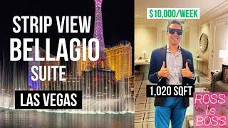 Inside the Bellagio Strip View Suite |  Is It Worth $1,400 a Night?