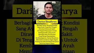 Darius Sinathrya Berbagi Cerita Tentang Kondisi Sang Ayah