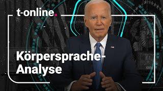 Experte analysiert Biden-Rede: "Seine Inhalte wirken nicht mehr glaubwürdig"