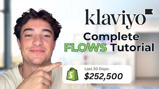 Klaviyo Flows Tutorial for Shopify (2024): 8 Email Marketing Flows You NEED Live