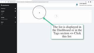 How to scrape for 1st degree connections to Linked Booster dashboard