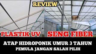 Bagus Mana Atap Hidroponik Plastik UV Dan Seng Plastik fiber