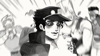 When Jotaro Kujo Smile... (Jojo Comic Dub 2023)