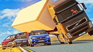 Dangerous Driving and Car Crashes #11 [BeamNG.Drive]