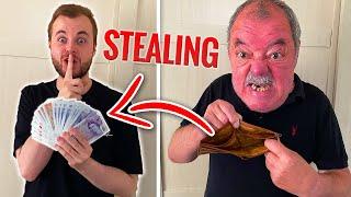 STEALING FROM MY FAMILY FOR 24 HOURS | Jamie Nyland