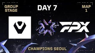 FPX vs. SEN - VALORANT Champions Seoul - Knockouts - Map 1