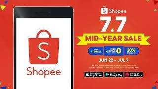 Shopee 7.7 (2021) Mid-Year Sale TVC 2021 45s with Willie Revillame (Philippines, Online Version)