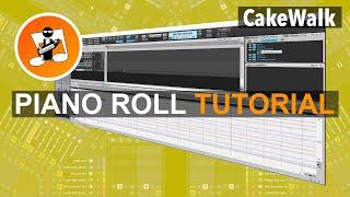 Cakewalk Piano Roll Editor Tutorial