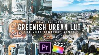 FREE Cinematic Moody Urban LUT || Premiere Pro, Final Cut Pro X, Da Vinci etc.