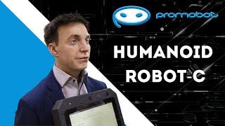 Humanoid Robot-C at the forum ARMY-2021 | Promobot