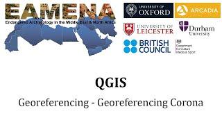 GIS 2.3.3 QGIS - Georeferencing (Georeferencing Corona)