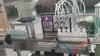 Sinparto fully automatic liquid filling machine with magnetic pump water filling line