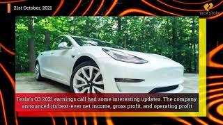 Tesla Urges that India Slash Import Taxes on EVs  | TECH STORY 21st  Oct