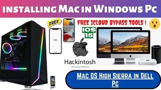 How To Install MacOS On Windows For CheckRa1n Jailbreak & ios 15 Hackintosh high Sierra