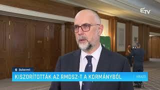 Kiszorították az RMDSZ-t a kormányból – Erdélyi Magyar Televízió