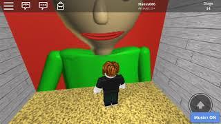 Roblox Baldi's Basics Obby