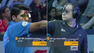 Saurabh chaudhary win gold in issf world cup 2019