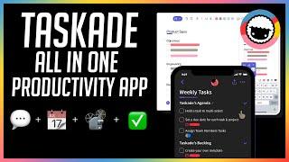 Taskade Productivity App Review and Tutorial - Alternative for Notion, Trello, Asana, & Slack?