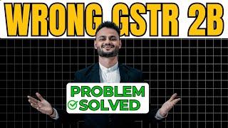 Wrong GSTR 2B due to IMS is now solved | Recomputed GSTR 2B before filing GSTR 3B