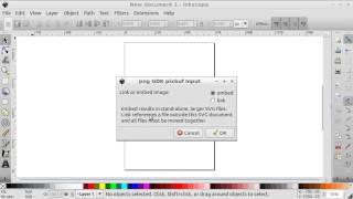 Convert PNG to SVG using inkscape