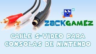 Cable S Video para consolas de Nintendo