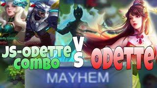 JS-Odette Combo vs My Odette | Mayhem Mode | Gameplay | OdetteML