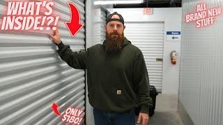 We bought the CHEAPEST storage unit and it was STACKED full of NEW ITEMS!