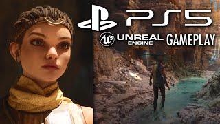 PS5 Real-Time Gameplay Demo Using Unreal Engine 5: Key Details For Next-Gen Games and Development.