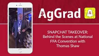 A day at the National FFA Convention with Thomas Shaw