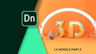 Models part 2 | Adobe Dimension 2020