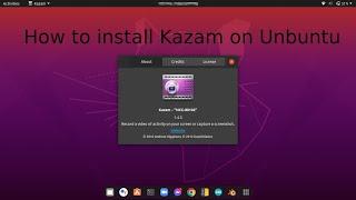 How to install Kazam Screen Recorder on Ubuntu 20.04