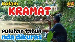 130 : banyak kejutan ikan babon, kolam puluhan tahun nda pernah dikuras !! mancing borongan bawal