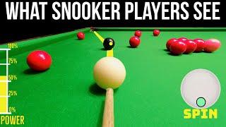 Snooker Aiming What To Look At On A 100 Break