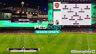 PES 2021 Scoreboard English Premier League Update 2021/2022