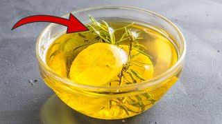 Mixe Zitronensaft und Olivenöl für ein UNGLAUBLICHES Ergebnis 