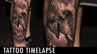 Tattoo Timelapse - Dmitry Troshin