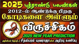 VIRUCHIGAM 2025 New Year உங்கள் வருடம். விருச்சிகம் 2025 புத்தாண்டு ராகுசனி-குருவால் கோடிகளை அள்ளும்