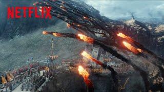 バグったスケール - 万里の長城での大戦闘シーン | グレートウォール | Netflix Japan