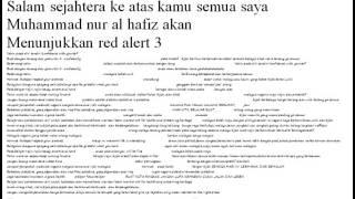 amaran merah 3 red alert 3 alhafiz bermain